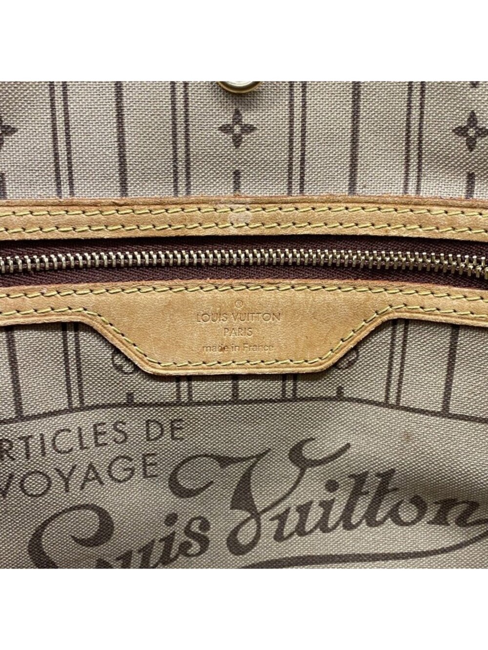 Louis Vuitton Tote Monogram Neverfull PM Brown - Picture 5 of 10